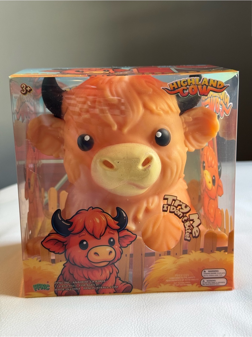 Highland Cow Squishy Squeeze Toy Five Below New SHIPS TODAY!